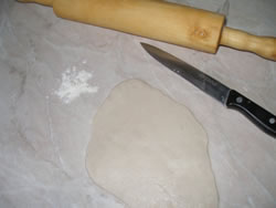 корзина с теста - своими руками